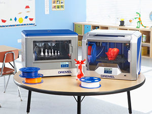 The Dremel 3D Idea Builder helps transform the classroom experience from a passive one to an active one.