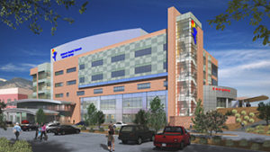 Children’s Hospital Colorado released a rendering of a pediatric hospital scheduled for completion in late 2018.