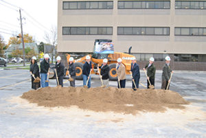 The groundbreaking ceremony held Oct. 31 featured speeches from Samaritan Medical Center President and CEO Thomas Carman. Photo Credit (all): Samaritan Medical Center